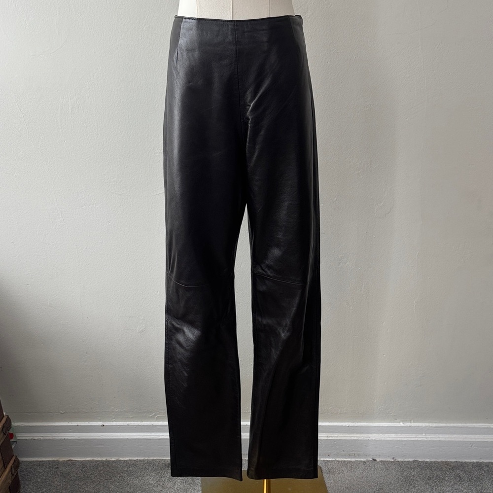 Hugo Buscati Buttery Soft Genuine Leather Pants – Fully Lined | Long Length
